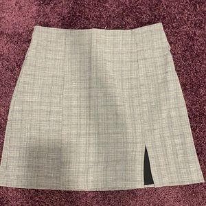 Plaid skirt
